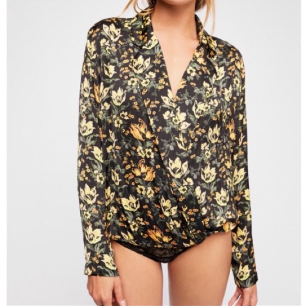 Intimately Free People Elsa Bodysuit Size Small